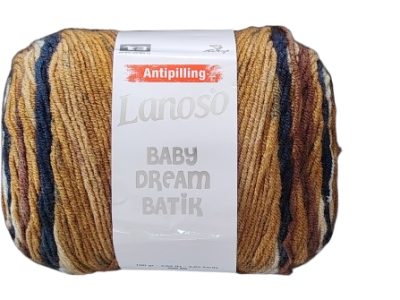 Lanoso Baby Dream Batik Tonos Cafes 100gr