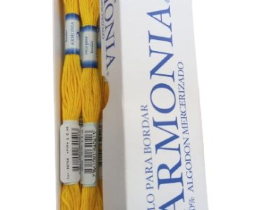 Hilo Pasa Para Bordar Madeja Color Amarillo — MKS Mercería
