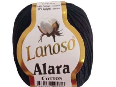 Lanoso Alara 50 Gr Negro