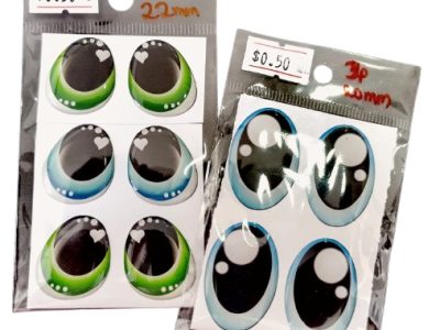 Ojos Adhesivos 20mm Y 22mm — MKS Mercería
