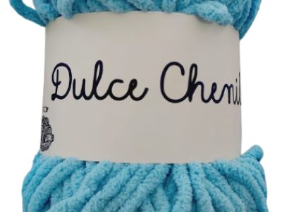 Lana Dulce Chenille 100g Celeste — MKS Mercería