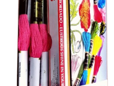 Hilo Iris Para Bordar Madeja Color Fucsia — MKS Mercería