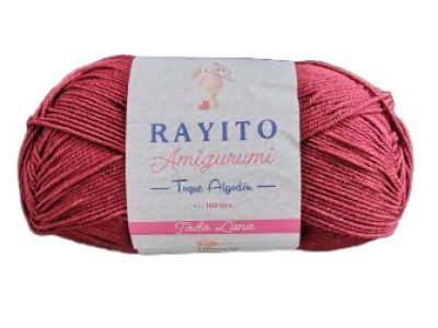 Rayito Amigurumi 100gr Rojo Vino — MKS Mercería