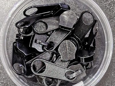 Cierre Grande Negro — MKS Mercería