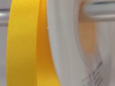 Cinta Satin Generica 1.5cm Color Amarillo  X Metro — MKS Mercería