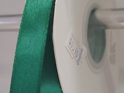 Cinta Satin Generica 1.5cm Color Verde Oscuro  X Metro — MKS Mercería