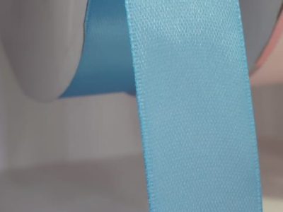 Cinta Satin Generica 2.5cm Color Celeste X Metro — MKS Mercería