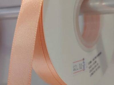 Cinta Satin Generica 1.5cm Color Salmon X Metro — MKS Mercería