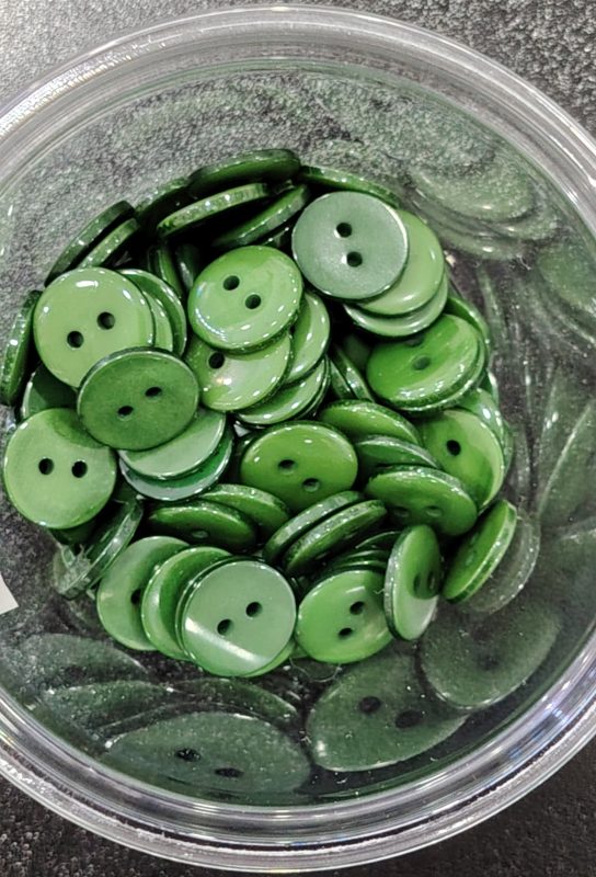 Boton Mediano  Verde Oscuro