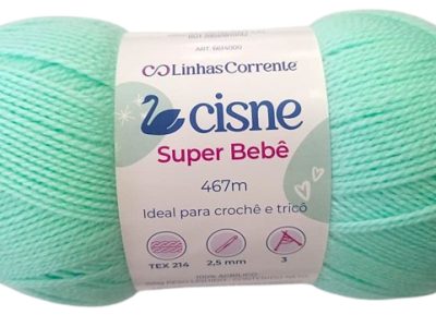 Lana Cisne Super Bebe Verde 100gr