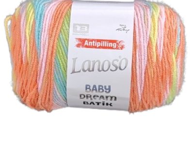 Lanoso Baby Dream Batik Tonos Pasteles 100gr