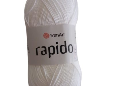 Lana Rapido Yarn Art Color Blanco — MKS Mercería