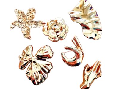 Hebillas Para Ropa Dorado Mediano