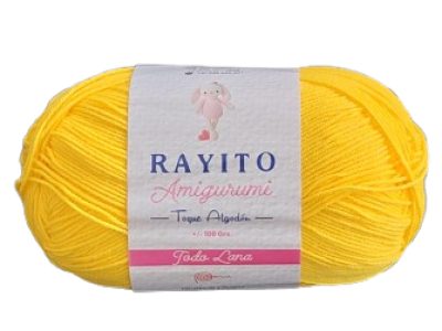 Rayito Amigurumi 100gr Amarillo