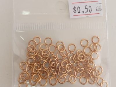Argollas Doradas Para Pulseras — MKS Mercería