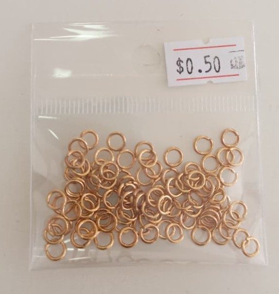 Argollas Doradas Para Pulseras