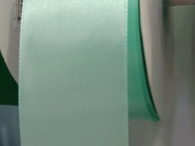 Cinta Satin Generica 4.00cm Color Menta X Metro — MKS Mercería