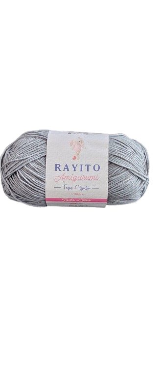 Rayito Amigurumi 100gr Gris