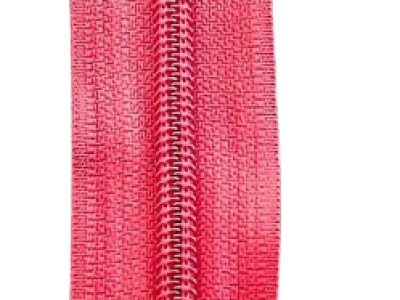 Cierre Nylon Color Rojo 20cm — MKS Mercería