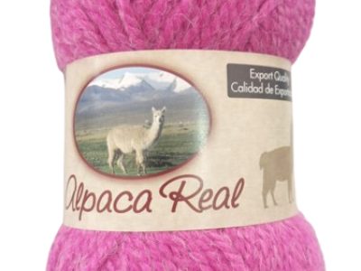 Lana Alpaca  Color Fucsia — MKS Mercería