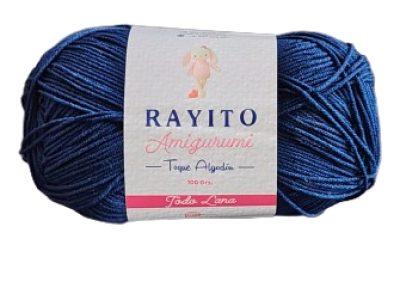 Rayito Amigurumi 100gr  Azul Oscuro