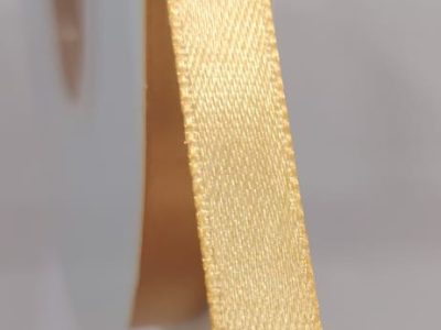 Cinta Satin Generica 1cm Color Dorado X Metro — MKS Mercería