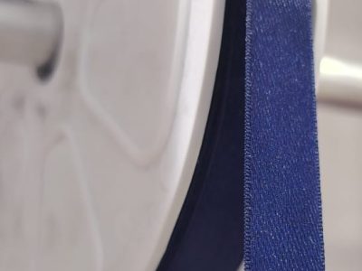 Cinta Raso Pasa 1.2cm Color Azul X Metro — MKS Mercería