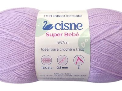 Lana Cisne Super Bebe Lila 100gr — MKS Mercería