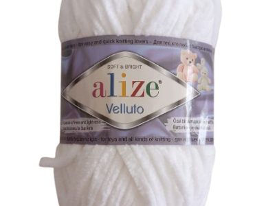 Alize Chenille Blanco — MKS Mercería