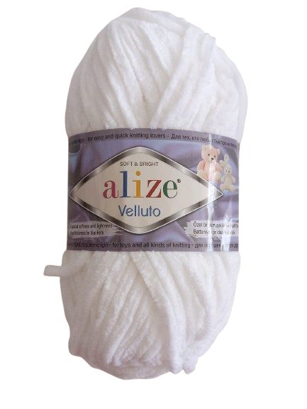 Alize Chenille Blanco