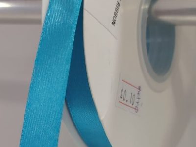 Cinta Satin Generica 1.5cm Color Turquesa X Metro — MKS Mercería