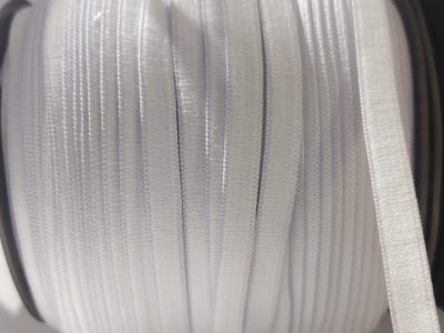 Elastico 0,8mm Color Blanco Semireforzado X Rollo 100 Yardas — MKS Mercería
