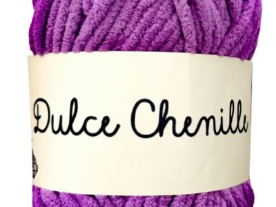Lana Dulce Chenille 100g Morada — MKS Mercería