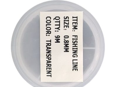 Hilo Nylon Elastico 0.8mm — MKS Mercería
