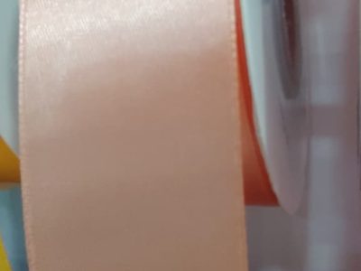 Cinta Satin Generica 4.00cm Color Melon X Metro — MKS Mercería