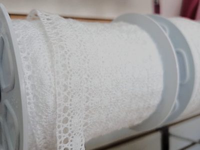 Encaje Pasa 1.7mm AlgodÓn Color Blanco X Metro — MKS Mercería