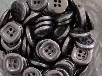 Boton Negro Ovalado — MKS Mercería